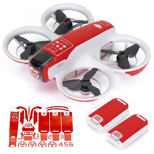 Wrapgrade for DJI NEO Accent Color Sticker (Super Red) - color: Super Red