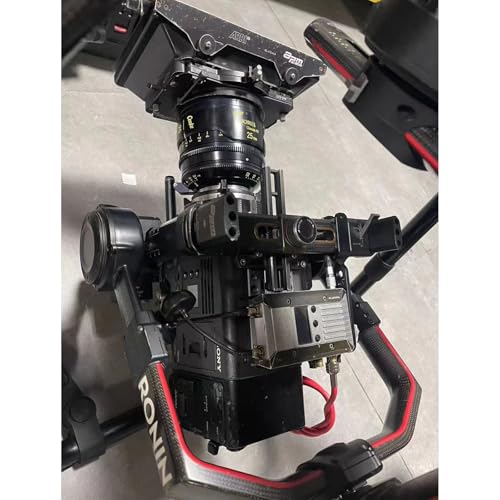 Expansion Arm Bracket for DJI Ronin 2 Gimbal Tilt Axis to DJI Teradek Bolt Bond Vaxis Video Transmission Transmitter Receiver, 1/4"-20 3/8"-16 M3 Threads Red - color: Red, size: Ronin 2 tilt axis extender arm