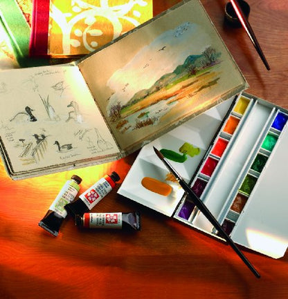 Daniel Smith Extra Fine Watercolor 15ml Paint Tube, Duochrome, Lapis Sunlight (284640049), 0.50 Fl Oz (Pack of 1) - color: Duochrome, Lapis Sunlight