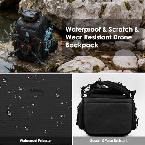 TARION FPV Drone Camera Backpack Extra Large 30L FlightPro
