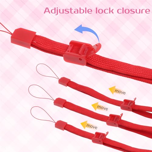 9 PCS Hand Wrist Strap, Adjustable Phone Lanyards for Wii Remote Strap Multi Purpose Wristbands Phone Straps Wristlet Wristband with Lock for Wii Remote Controller, MobilePhone, Mp3, Digital Camera