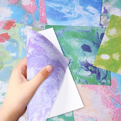 6x6" Cardstock Single Sided Scrapbooking,Craft Decorative Scrap Book Paper - color: 24sheets-halo staining