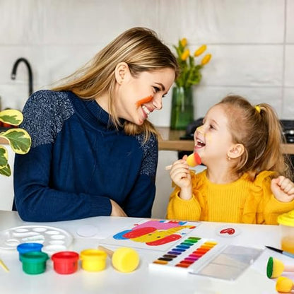 41 Pcs Round Sponge Brush Set, Foam Painting Art Supplies, 4 Sizes