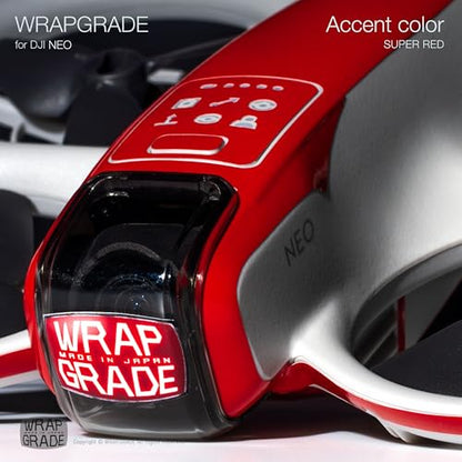 Wrapgrade for DJI NEO Accent Color Sticker (Super Red) - color: Super Red