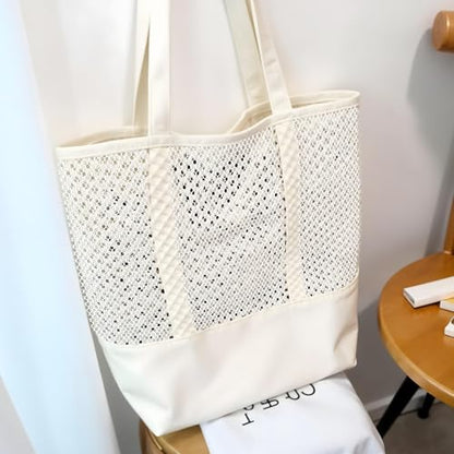 63 x 59 Inch White Mesh Fabric, Slightly Stretch Mesh Fabric Cuttable Netting Fabrics Meshes for Sewing Projects Shopping Bag Backpack Pocket Straps and Netting Clothes