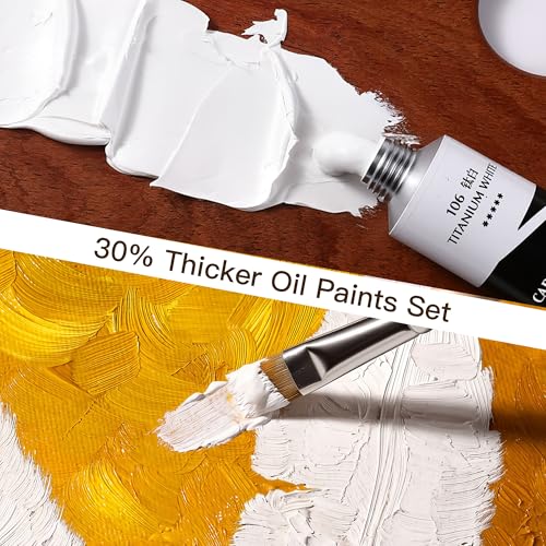 rubens Oil Paint Set 2oz 6 Count Titanium White Oil Paint for Canvas - color: 6 Titanium White