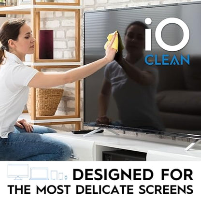 Screen Cleaner Spray (16oz + mini Cleaner) – Best Large Cleaning Kit for - size: 16 Fl Oz + 0.3 Fl Oz