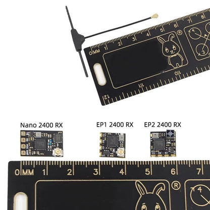 2.4G ExpressLRS ELRS receiver with PA+LNA for FPV Racing Quadcopter Frame