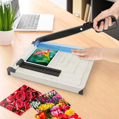 EXTRIC Paper Cutter Heavy Duty 12” Guillotine Papers Trimmer Safety Guard