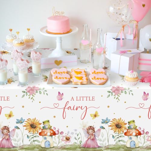 3 Pack Fairy Party Tablecloths for Girls - color: Fairy