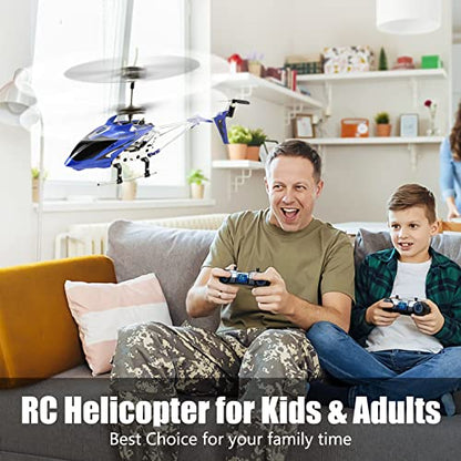 Cheerwing S107/S107G Phantom 3CH 3.5 Channel Mini RC Helicopter with Gyro Blue - color: Blue
