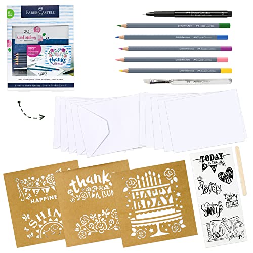 Faber-Castell 20 Minute Studio Card Making for Beginners – Create Your Own DIY Greeting Cards with Watercolors - style: Card Making