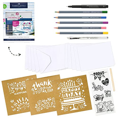 Faber-Castell 20 Minute Studio Card Making for Beginners – Create Your Own DIY Greeting Cards with Watercolors - style: Card Making