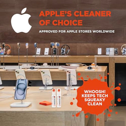 WHOOSH! Screen Shine Go – Refillable Screen Cleaner Kit, Set of 2, 1 fl oz - size: 1 fl oz (Pack of 2)