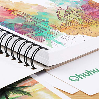 Ohuhu 7"x10" Marker Paper Pad Art Sketchbook for Drawing and Sketching - size: 7" x 10"