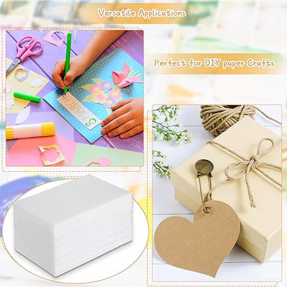 Cholemy 120 Pcs Foam Printing Plates 6 X 9 Inches White 1/20 Inch Thick (Pack of 2) - color: White, size: 6 x 9 Inches (Pack of 2)