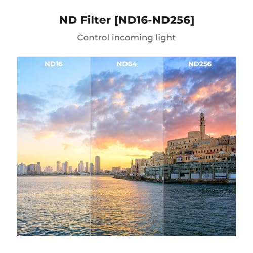 K&F CONCEPT Magnetic 4 Pack CPL ND16 ND64 ND256 Filter Kit - style: CPL+ND16+ND64+ND256