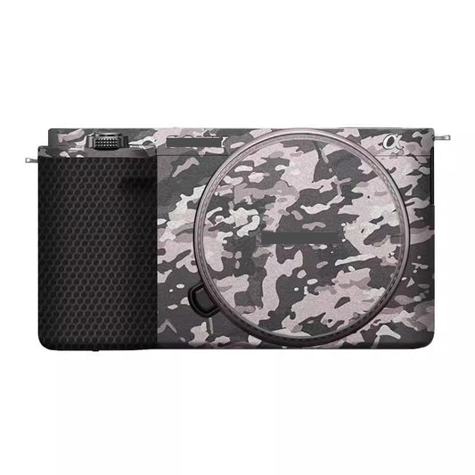 Camera Cover Skin Sticker for Sony ZV-E10 Camera Protector Film Skin Anti-Scratch Protective Decoration (Field Camouflage) - color: Field Camouflage