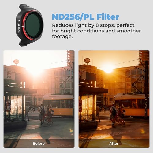 Freewell Bright Day 6-Pack ND/PL Filters for DJI Mini 5 Pro - style: Bright Day 6 Pack