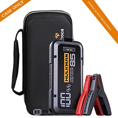 Aproca Case Compatible with HULKMAN Alpha85/Alpha85S/Alpha Pro Jump Starter, Portable Hard Storage Bag for Accessories (Case Only)