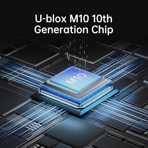 SEQURE M10-12 Mini FPV GPS Module with Upgraded 10th Generation Chip Ceramic Antenna Fast Satellite Positioning for FPV Racing Drones 10Hz Frequency - size: M1012