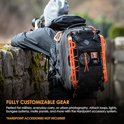 Hazard 4 Pillbox Impact-Resistant Hardshell Camera & Drone Backpack with External Mounting System for Photographers, Content Creators & Drone Pilots - Grayman - color: Grayman