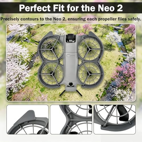 Neo 2 Accessories - Propeller Guard + Foldable Landing Gear - color: Grey