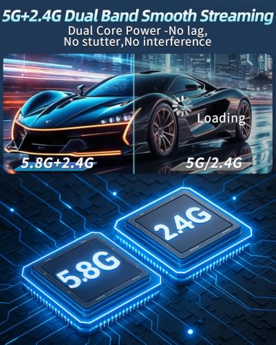 Wireless HDMI Transmitter and Receiver 328ft/100m Extender 1080P Output - color: Gray