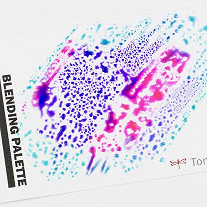Tombow 56182 Blending Kit. Includes Blending Palette, Colorless Blender, Spray Mister, and Blending Guide, Multicolor, 3 Piece Set