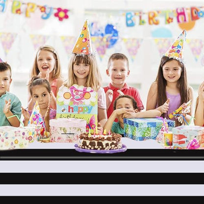 Kesfey Black Striped Tablecloth Picnic Vertical Stripe Table Cover 3 Packs - color: Black Vertical Striped
