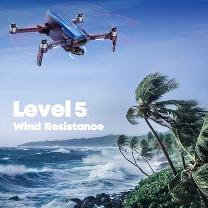 Veeniix V11PRO Drone for Adults 3-Axis Gimbal Quadcopter 8K Camera - color: BLUE