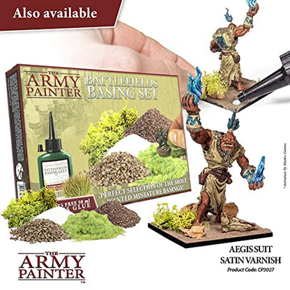The Army Painter, Colour Primer Aegis-Suit Satin Varnish, 400 ml - color: Satin Varnish