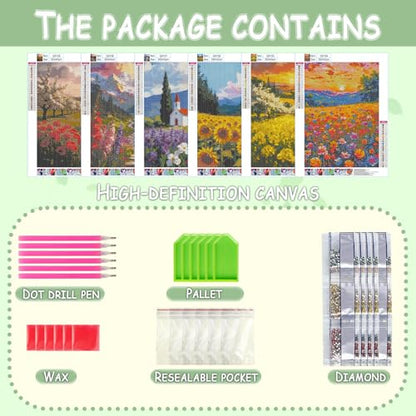DOTSOPS 5D Landscape Diamond Painting Kits for Adults Diamond Art Kits - color: landscape l