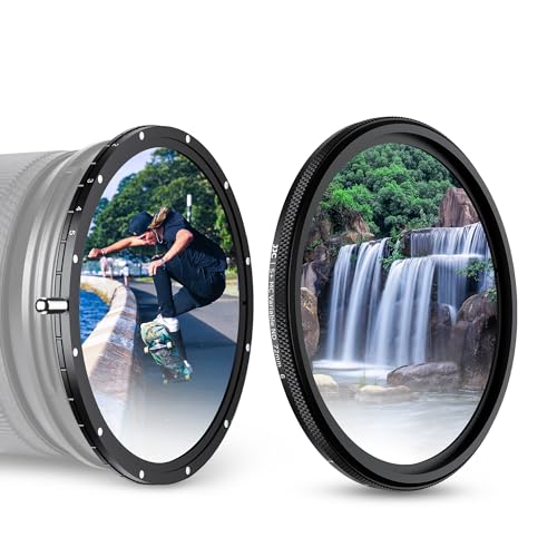 JJC True Color 55mm ND Filter Kit Variable ND2.5-1000(1-10 Stop),No X Cross - size: 55mm