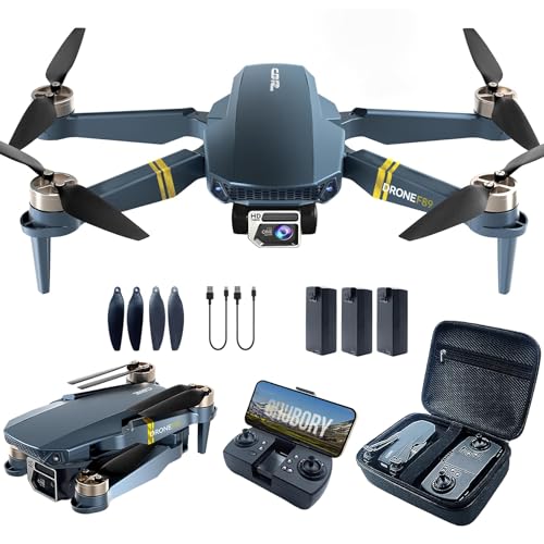 4K Drone with Camera, 84 Min Flight Time, 3 Batteries, Brushless Motor Quadcopter with 2650 ft Control Range, Auto Hover, Follow Me for Beginners