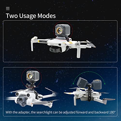 Hanatora Drone Night Lights for DJI Mini 4K,2,5,4,3 Pro,SE,Mavic Air,Spark
