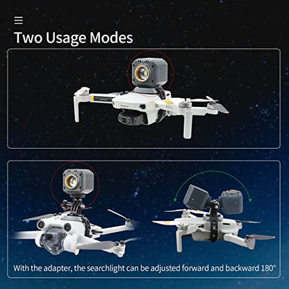 Hanatora Drone Night Lights for DJI Mini 4K,2,5,4,3 Pro,SE,Mavic Air,Spark