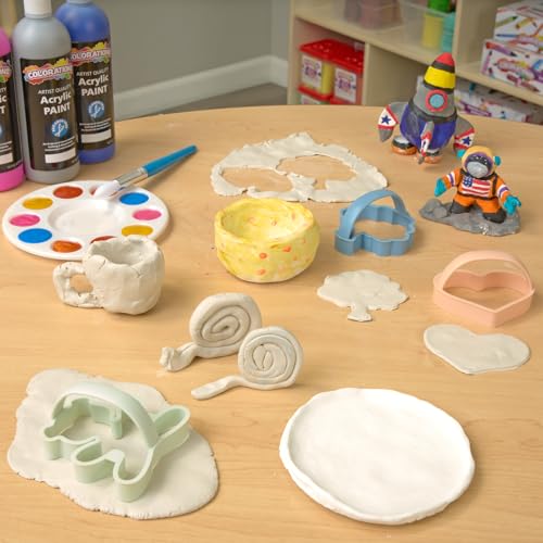 Colorations Air Dry Modeling Clay - 24lbs Kit