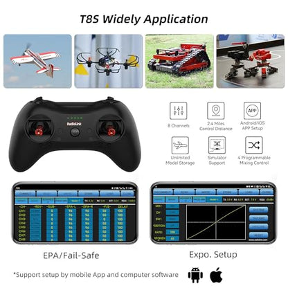 Radiolink A560 Ready to Fly (RTF) 3D Byme-A Gyro 6 Flight Modes RC Airplane