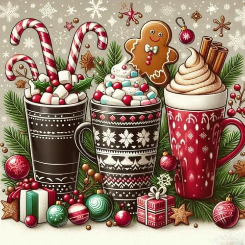 WUSARPLY Christmas Diamond Paintings Kits for Beginner Adults - color: ZL013