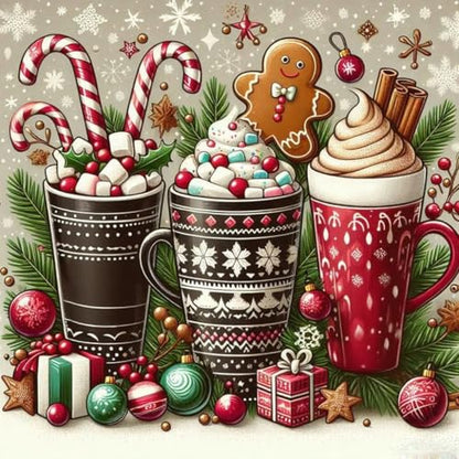 WUSARPLY Christmas Diamond Paintings Kits for Beginner Adults - color: ZL013