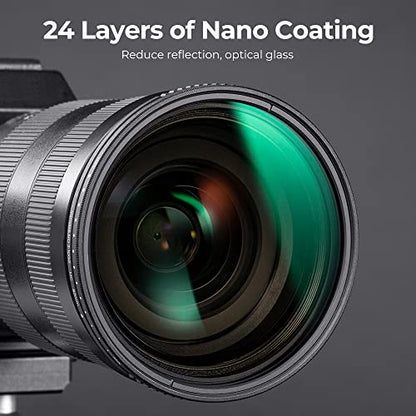 K&F CONCEPT 72mm Variable ND Lens Filter ND3-1000 (1.5-10Stops) D-Series - size: 72MM