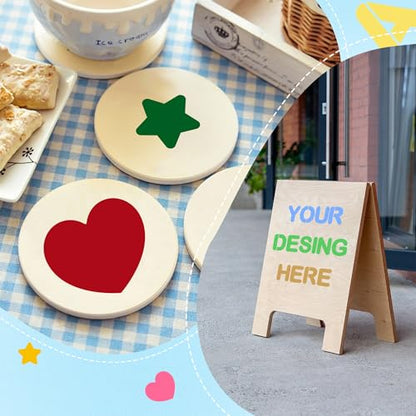 Letter Stencils 80Pcs 2&3Inch Large Alphabet Number Reusable Stencils - size: 2Inch+3Inch