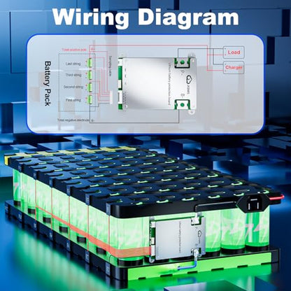 JKBMS JK-BD4A8S4P 4S-8S BMS Battery Management System, 0.4A Balance - size: JK-BD4A8S4P