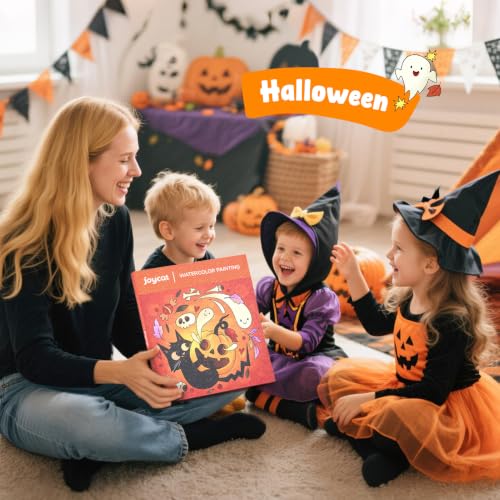JoyCat Paint with Water Coloring Books for Toddlers (Halloween) - style: Halloween