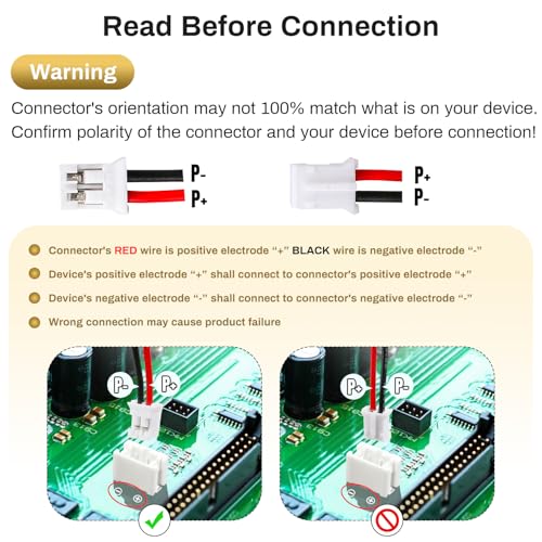 3.7V 10000mAh 1160100 Lithium Polymer Rechargeable Battery Pack with PH2.0 Plug and Protection Board for Raspberry Pi UPS and DIY Projects
