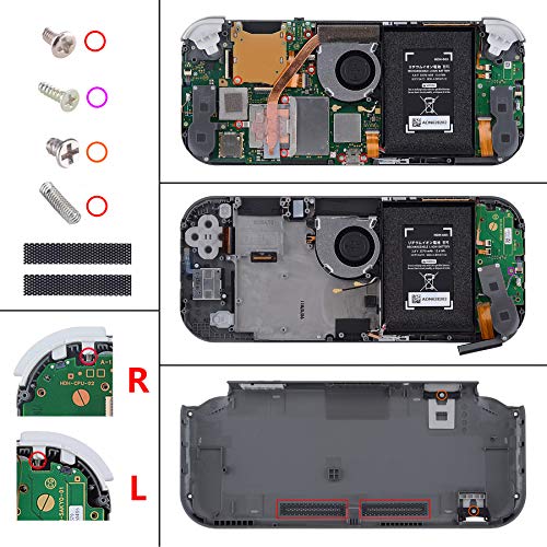 eXtremeRate Classic SNES Style DIY Replacement Shell for Nintendo Switch Lite, NSL Handheld Controller Housing w/Screen Protector, Custom Case Cover for Nintendo Switch Lite - color: Classic SNES