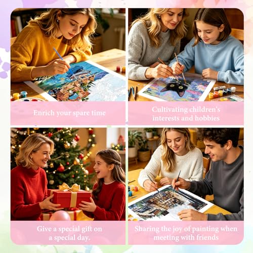 Lemon Tree Paint by Numbers Kit for Adults Without Frame 16x20 IN - color: OP-US05