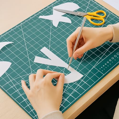 35" x 23" Self Healing PVC Cutting Mat, A1-Black or Gray - color: A1-Black or Gray