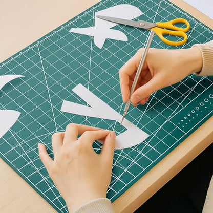 35" x 23" Self Healing PVC Cutting Mat, A1-Black or Gray - color: A1-Black or Gray